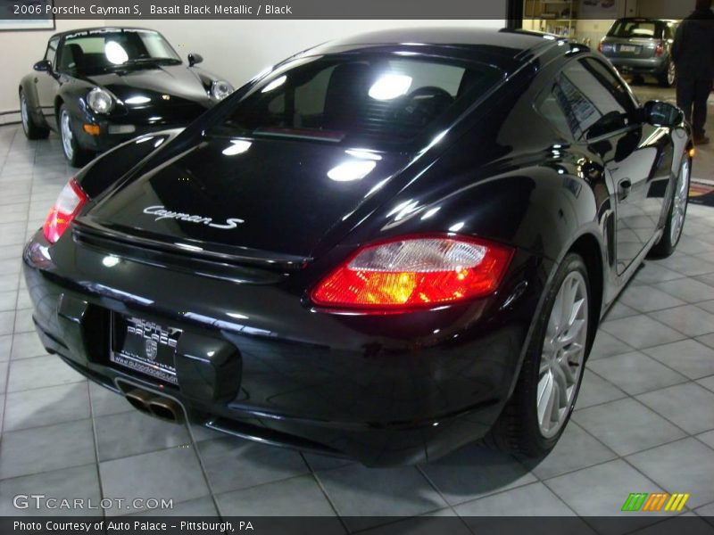 Basalt Black Metallic / Black 2006 Porsche Cayman S