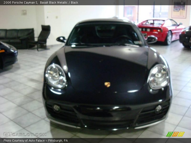 Basalt Black Metallic / Black 2006 Porsche Cayman S