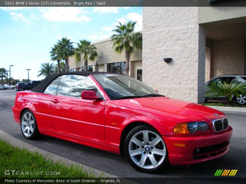 Bright Red / Sand 2001 BMW 3 Series 325i Convertible