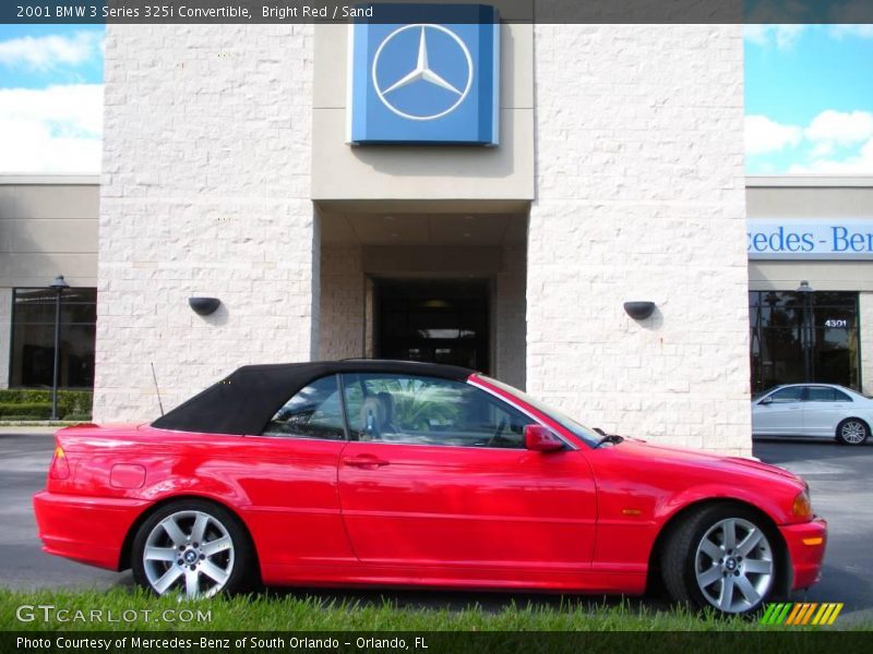 Bright Red / Sand 2001 BMW 3 Series 325i Convertible