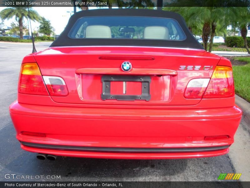 Bright Red / Sand 2001 BMW 3 Series 325i Convertible