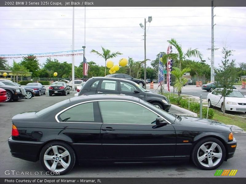Jet Black / Black 2002 BMW 3 Series 325i Coupe