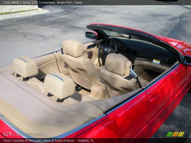 Bright Red / Sand 2001 BMW 3 Series 325i Convertible