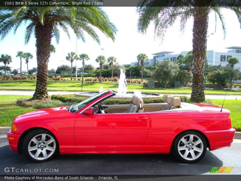 Bright Red / Sand 2001 BMW 3 Series 325i Convertible