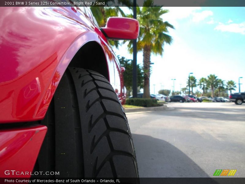 Bright Red / Sand 2001 BMW 3 Series 325i Convertible
