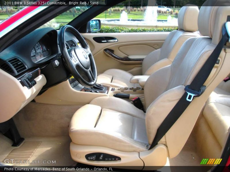 Bright Red / Sand 2001 BMW 3 Series 325i Convertible