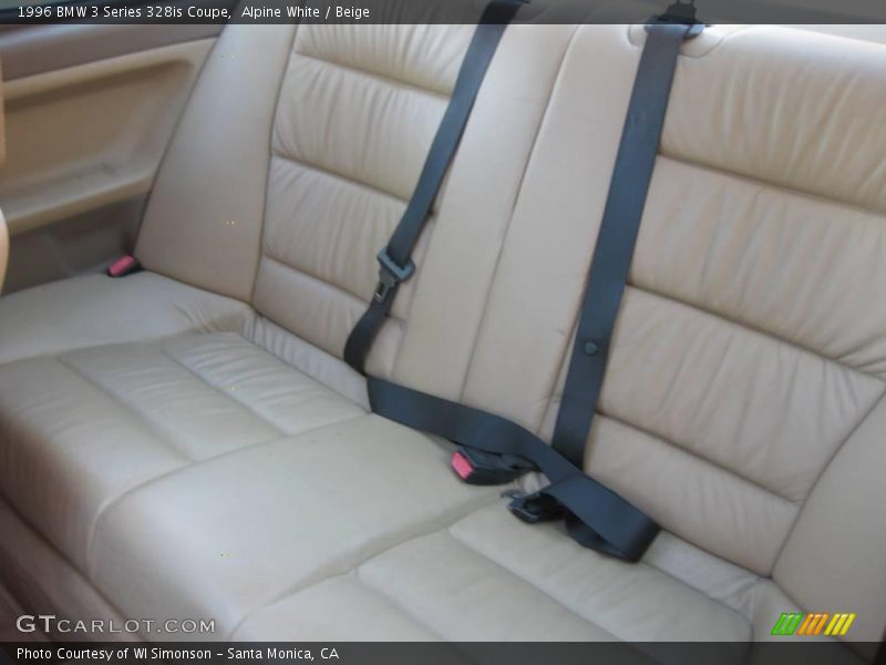 Alpine White / Beige 1996 BMW 3 Series 328is Coupe