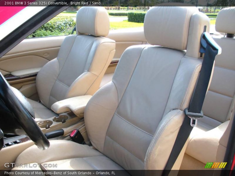 Bright Red / Sand 2001 BMW 3 Series 325i Convertible