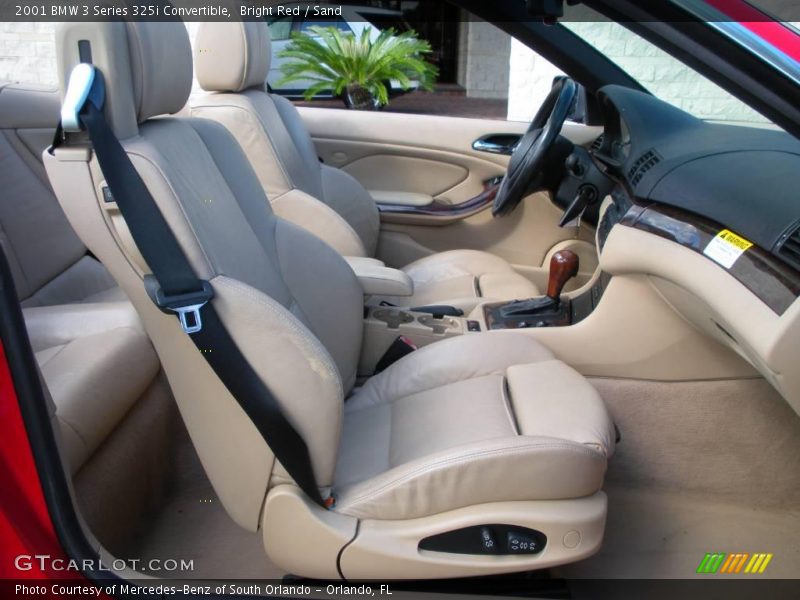Bright Red / Sand 2001 BMW 3 Series 325i Convertible