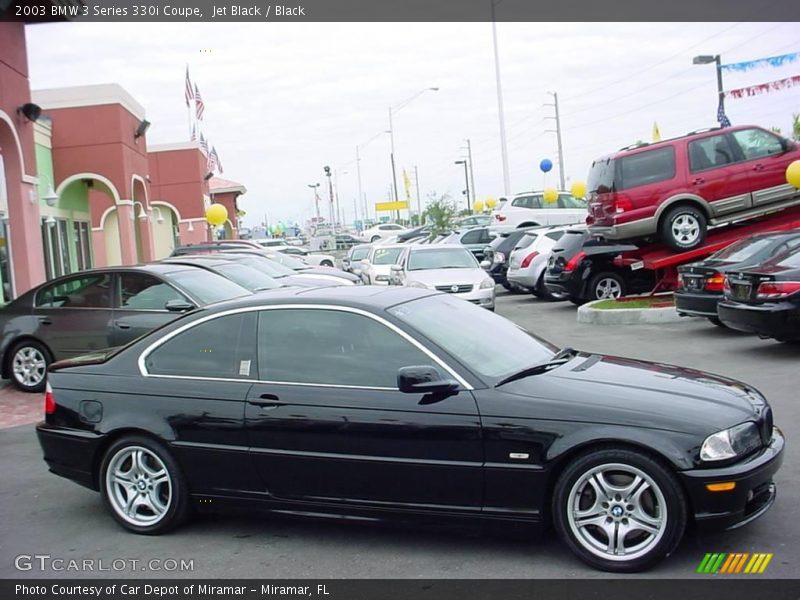 Jet Black / Black 2003 BMW 3 Series 330i Coupe