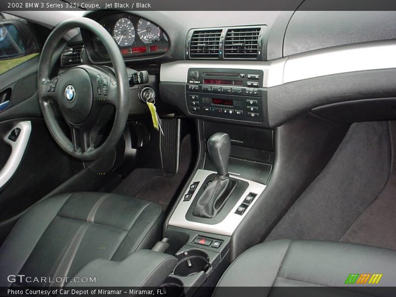 Jet Black / Black 2002 BMW 3 Series 325i Coupe