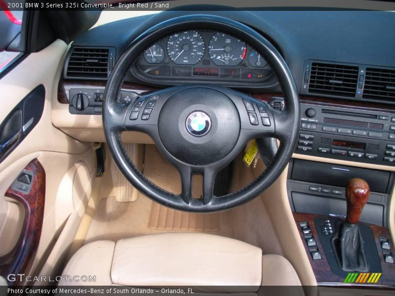 Bright Red / Sand 2001 BMW 3 Series 325i Convertible