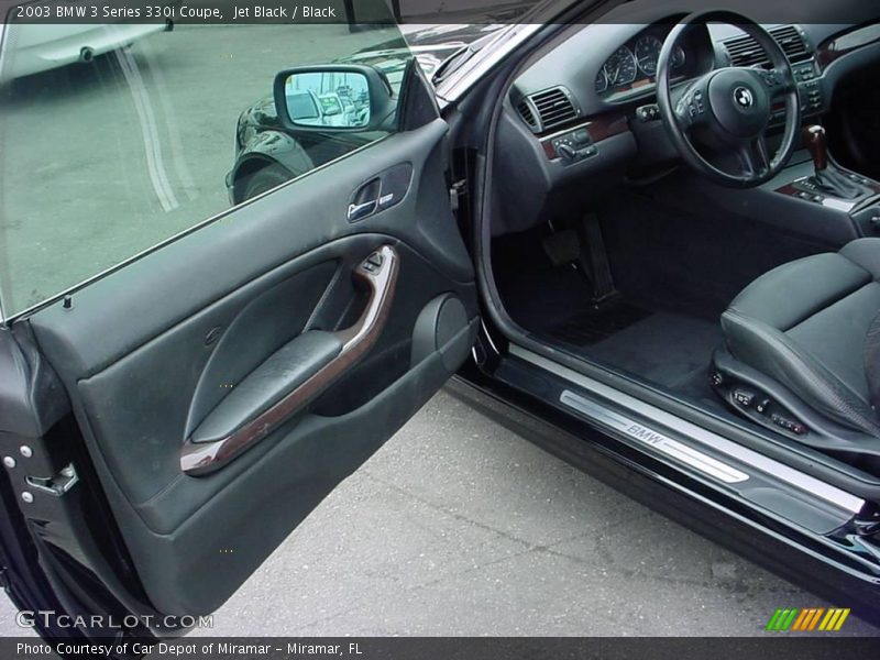 Jet Black / Black 2003 BMW 3 Series 330i Coupe
