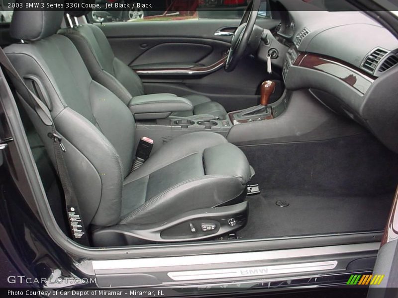 Jet Black / Black 2003 BMW 3 Series 330i Coupe