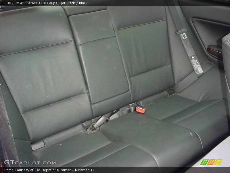 Jet Black / Black 2003 BMW 3 Series 330i Coupe