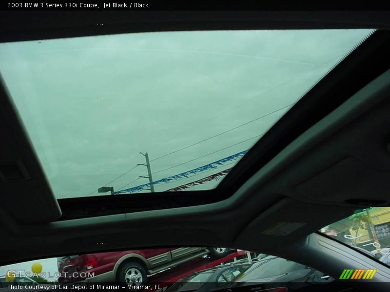 Jet Black / Black 2003 BMW 3 Series 330i Coupe