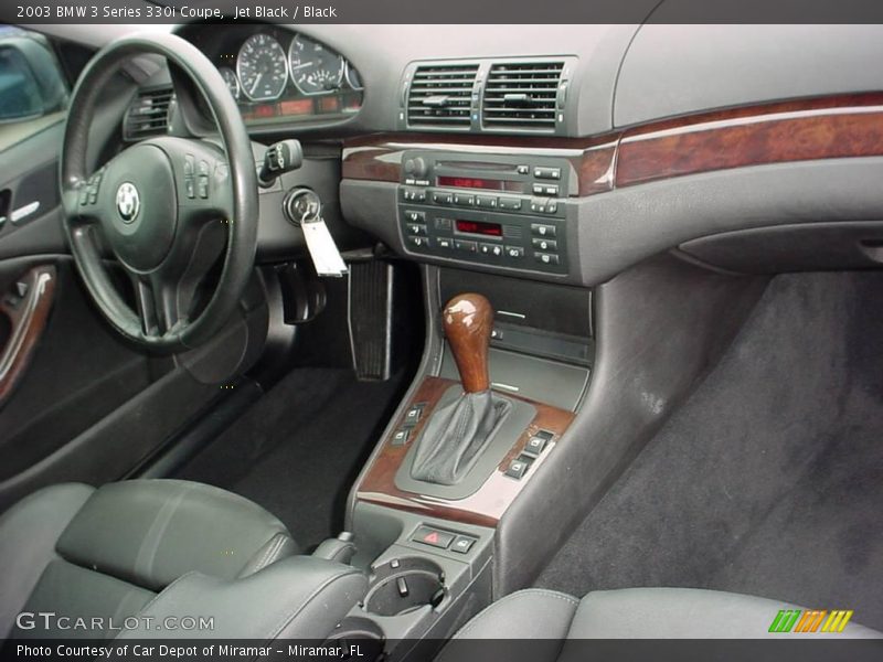 Jet Black / Black 2003 BMW 3 Series 330i Coupe