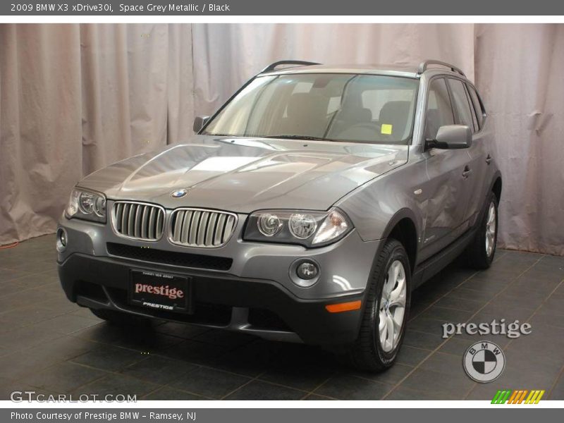 Space Grey Metallic / Black 2009 BMW X3 xDrive30i