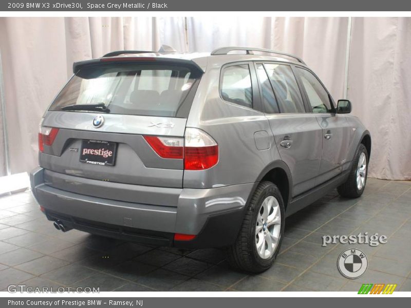 Space Grey Metallic / Black 2009 BMW X3 xDrive30i