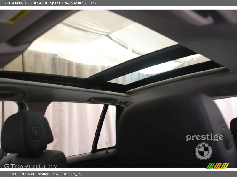 Space Grey Metallic / Black 2009 BMW X3 xDrive30i