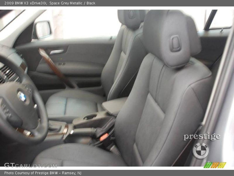Space Grey Metallic / Black 2009 BMW X3 xDrive30i