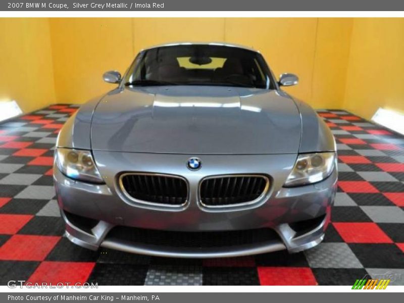 Silver Grey Metallic / Imola Red 2007 BMW M Coupe