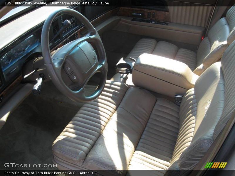 Champagne Beige Metallic / Taupe 1995 Buick Park Avenue