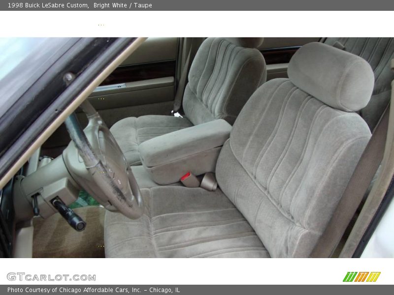 Bright White / Taupe 1998 Buick LeSabre Custom