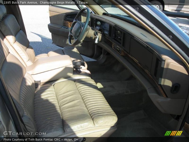 Champagne Beige Metallic / Taupe 1995 Buick Park Avenue