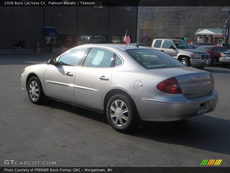 Platinum Metallic / Titanium 2008 Buick LaCrosse CX