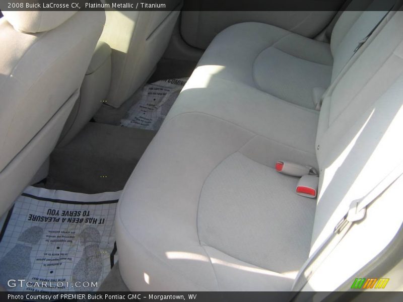 Platinum Metallic / Titanium 2008 Buick LaCrosse CX