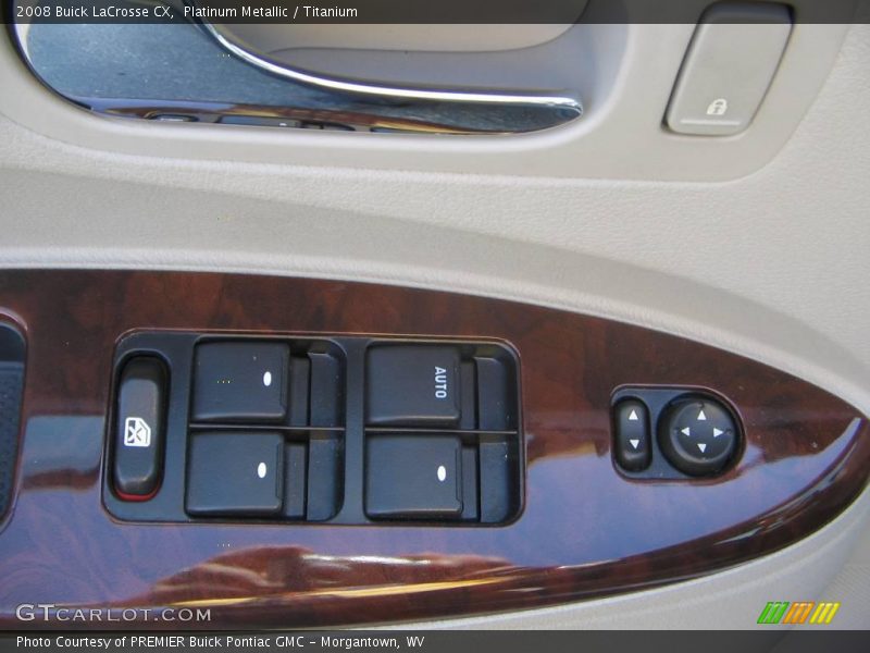 Platinum Metallic / Titanium 2008 Buick LaCrosse CX