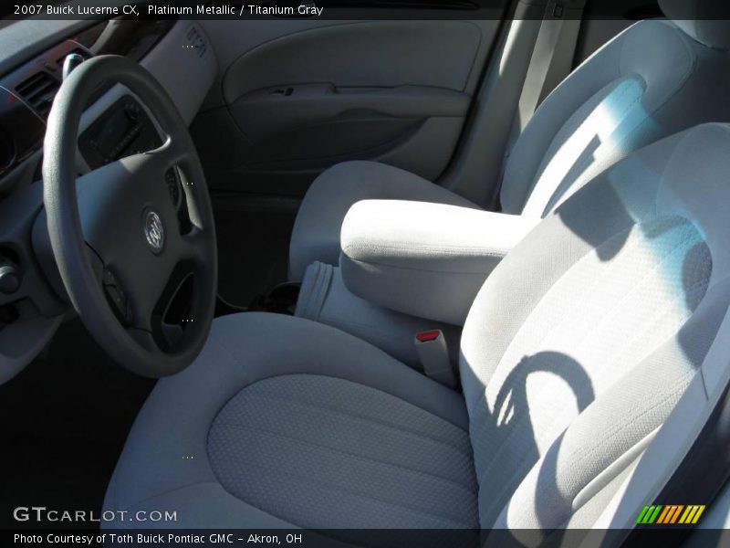 Platinum Metallic / Titanium Gray 2007 Buick Lucerne CX