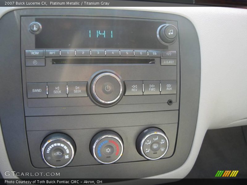 Platinum Metallic / Titanium Gray 2007 Buick Lucerne CX