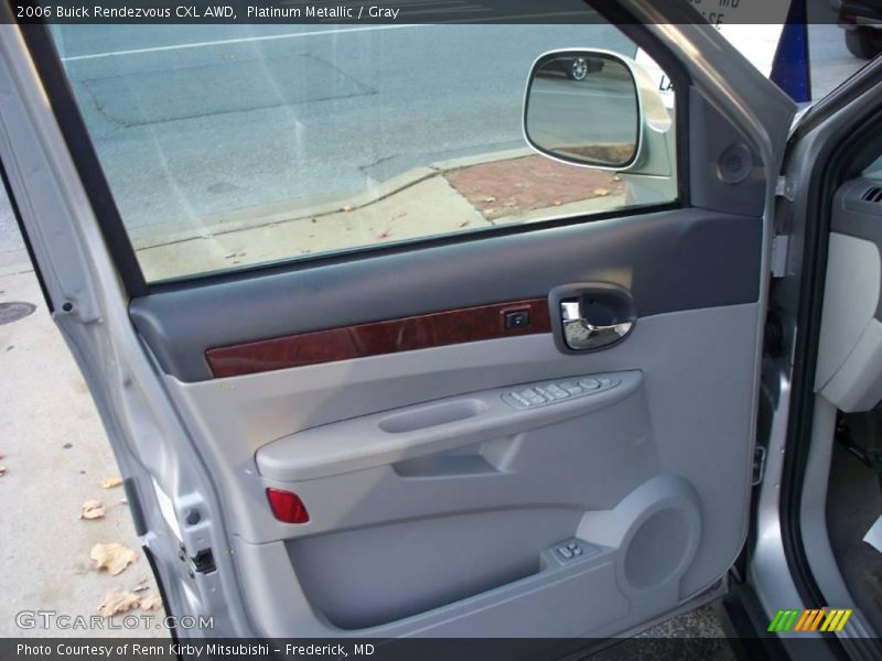 Platinum Metallic / Gray 2006 Buick Rendezvous CXL AWD