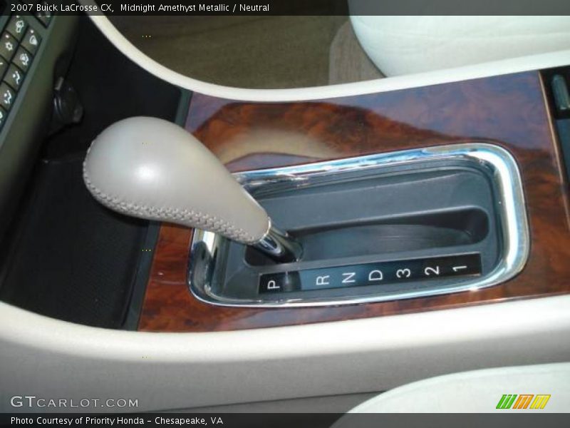 Midnight Amethyst Metallic / Neutral 2007 Buick LaCrosse CX