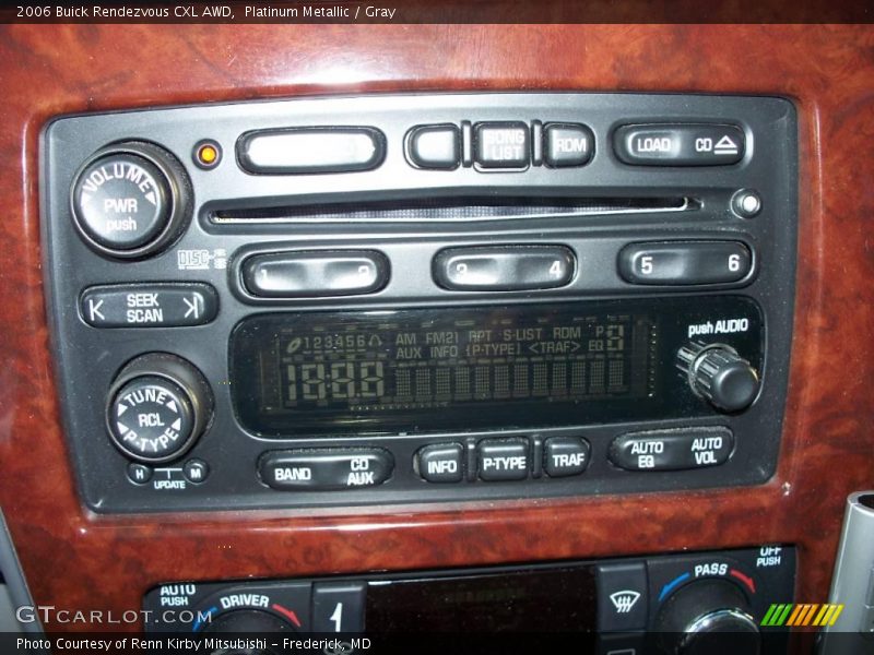 Platinum Metallic / Gray 2006 Buick Rendezvous CXL AWD
