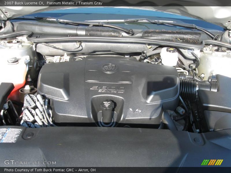 Platinum Metallic / Titanium Gray 2007 Buick Lucerne CX