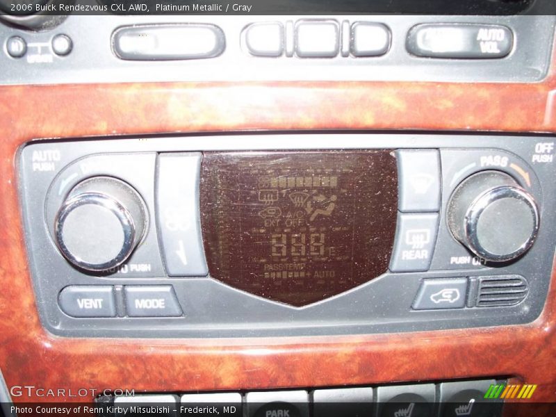 Platinum Metallic / Gray 2006 Buick Rendezvous CXL AWD