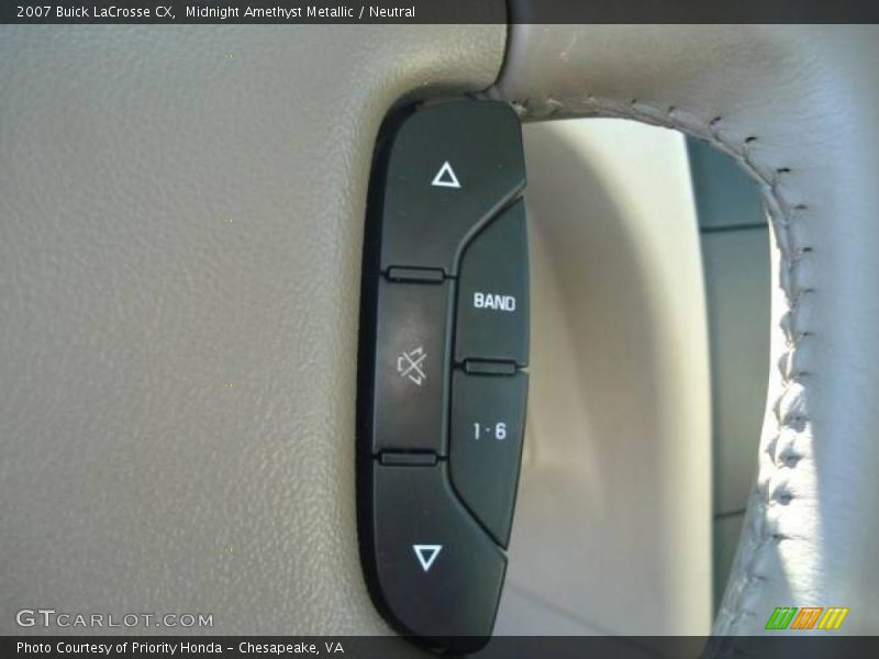 Midnight Amethyst Metallic / Neutral 2007 Buick LaCrosse CX