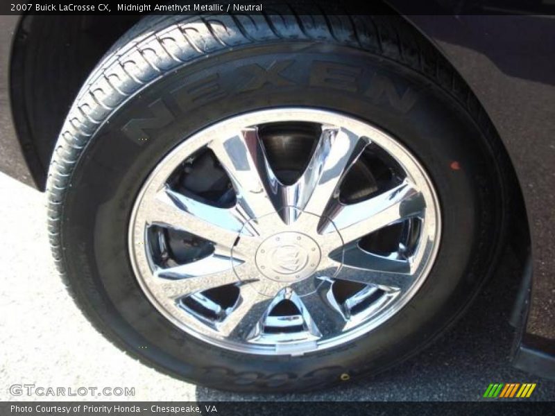 Midnight Amethyst Metallic / Neutral 2007 Buick LaCrosse CX