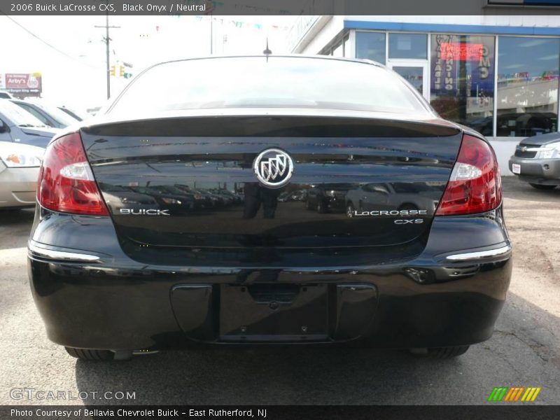 Black Onyx / Neutral 2006 Buick LaCrosse CXS