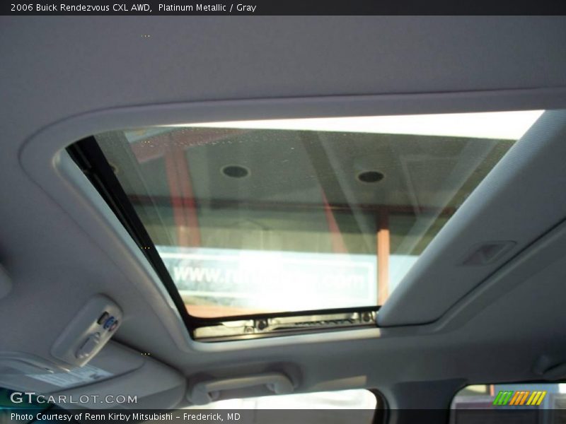 Platinum Metallic / Gray 2006 Buick Rendezvous CXL AWD