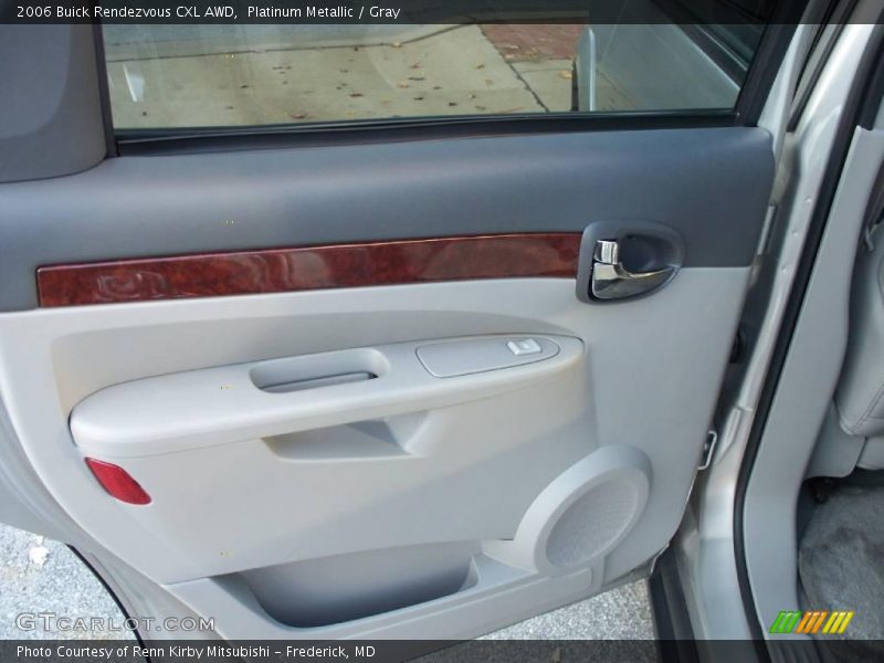 Platinum Metallic / Gray 2006 Buick Rendezvous CXL AWD