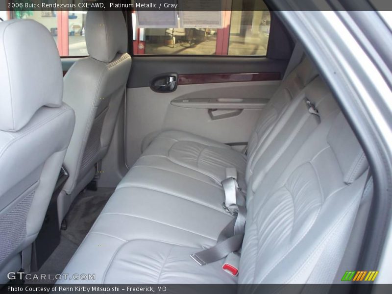 Platinum Metallic / Gray 2006 Buick Rendezvous CXL AWD