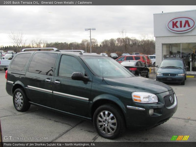 Emerald Green Metallic / Cashmere 2005 Buick Terraza CXL