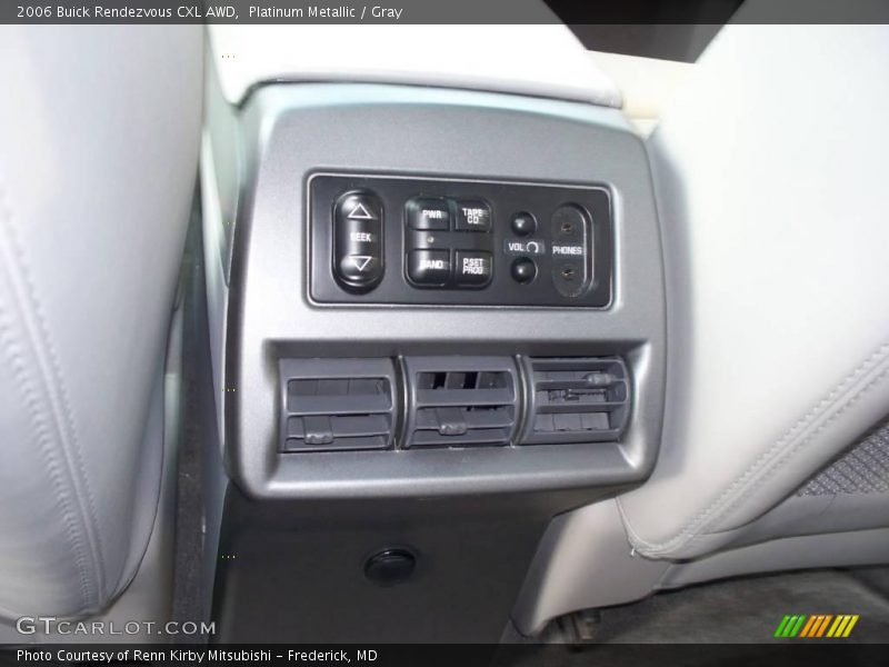 Platinum Metallic / Gray 2006 Buick Rendezvous CXL AWD