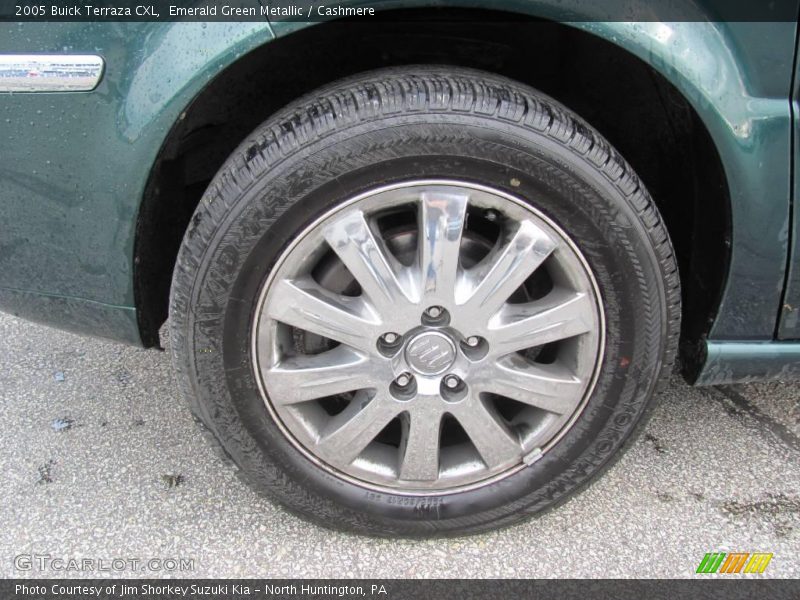 Emerald Green Metallic / Cashmere 2005 Buick Terraza CXL