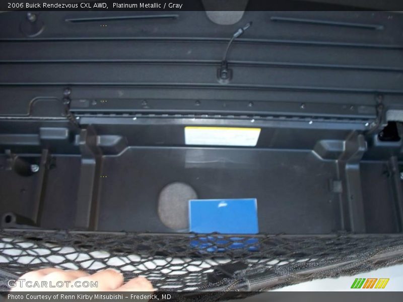 Platinum Metallic / Gray 2006 Buick Rendezvous CXL AWD