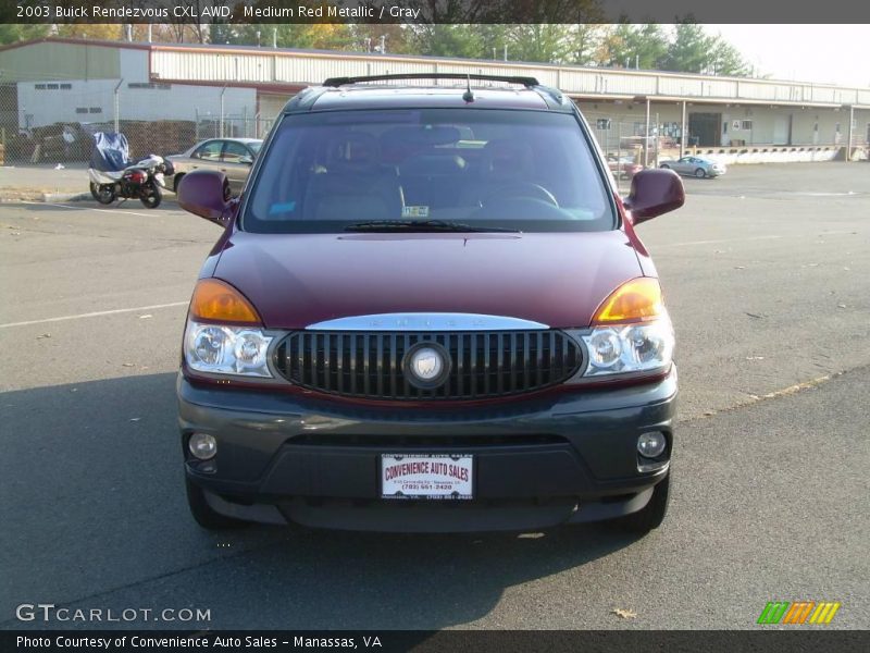 Medium Red Metallic / Gray 2003 Buick Rendezvous CXL AWD
